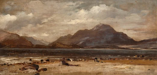 Loch Lomond och Ben Lomond, 1846