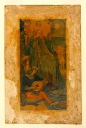 The Fairy Morgana, från "North Folk Legends of the Sea" av Howard Pyle, publicerad i Harper