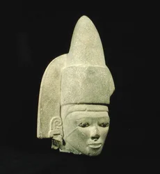 Huaxtec Head, Post Classic Period (900-1521) (sten)