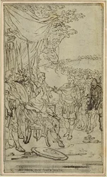 Studie till Lucains "La Pharsale", Canto IV