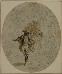 Studie till en aldrig utgiven andra upplaga av Colle