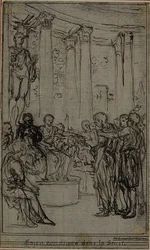 Studie till en illustration i Tacitus "Tiberius, eller de sex första böckerna i Annalerna", Bok V, Vol. 3, 1:a studien