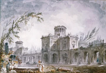 Arkitektonisk fantasi, 1760