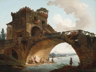 Ponte Salario, omkring 1775