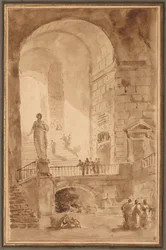 Valvtrappa, ca. 1770-1779.