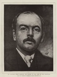 Dr Leander Starr Jameson, ledaren för raiden i Transvaal