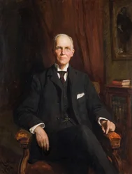 Porträtt av Sir Edward George Jenkinson 1836-1919, 1906.