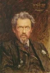 Porträtt av Henry Stacy Marks (1829-98) 1890