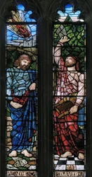 Langport, All Saints, Belham & Co, Hugh Arthur Kennedy, Job &David, 1879