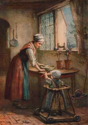 Den unga modern, c1887