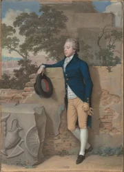 Frederick North, senare femte earl av Guilford, i Rom
