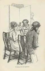 Dricker till hennes bästa tillgivenhet, 1896