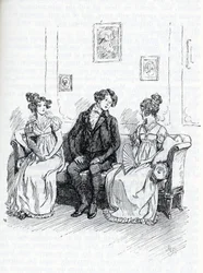 Illustration för "Emma" av Jane Austen (illustration)