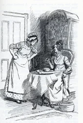Illustration för "Emma" av Jane Austen (illustration)