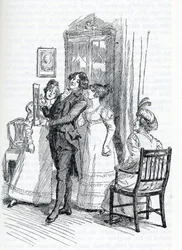 Illustration för "Emma" av Jane Austen (illustration)