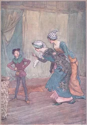 "Du lilla Jack-A-Lent, har du varit sann mot oss?", illustration från 