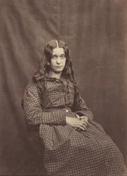 Kvinna, Surrey County Asylum,ca. 1855 (foto)