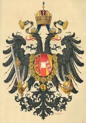 Lilla vapnet för Kejsardömet Österrike, 1890