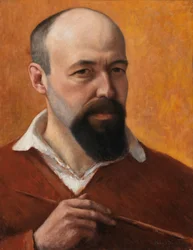 Självporträtt, 1914.