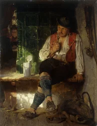 En krogscen, 1875