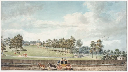 The Harwich Coach (wc på vävt papper)