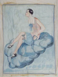 La Garconne, ca. 1925-30 (målat siden)