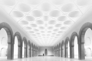 Den storslagna välvda hallen