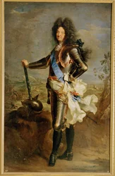 Ludvig XIV av Frankrike (målning på duk)