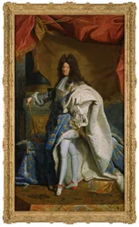 Porträtt av Ludvig XIV, ca 1701