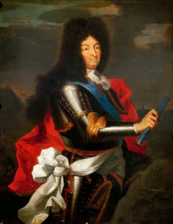 Porträtt av Ludvig XIV av Frankrike