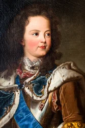 Porträtt av Ludvig XV som barn