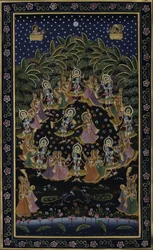 Krishnas gudomliga dans