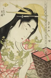 Skolans hand Tsukioka of te hyukoh, ca. 1797