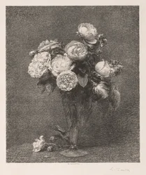 Bukett av rosor, 1879.