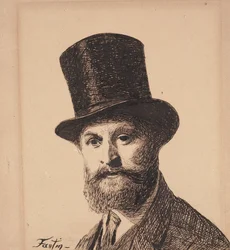 Porträtt av Manet, 1867