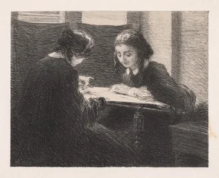 The Embroideres Les Embroiderers, 1898.
