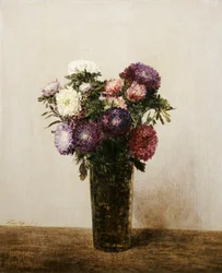 Vas med blommor, 1872