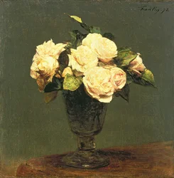 Vita rosor, 1873