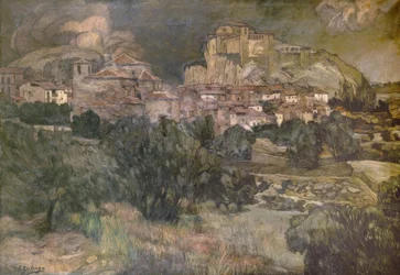 ALQUEZAR – OLEO / LIENZO – 139X199 CM