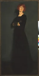 Porträtt av Madame Malinowska