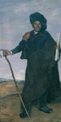 Porträtt av poeten Don Miguel, ca. 1900.