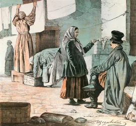 Tvätterskor, 1846.