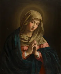 The Virgin at Prayer, ca 1629-85 (olja på duk)