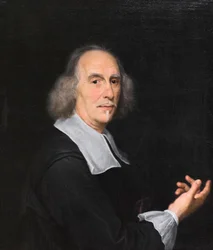 Porträtt av Gian Lorenzo Bernini (olja på duk)