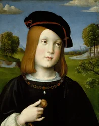 Federigo Gonzaga, 1510 (tempera på trä)