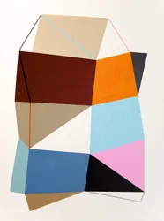 Geometriska färgblock