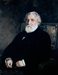 Porträtt av Ivan Sergejevitj Turgenjev (Orel