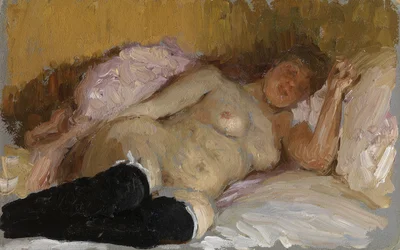 Natalia Nordman sover, 1900-tal