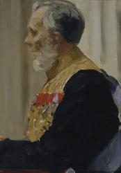 Porträtt av greve Constantin Ivanovich von der Pahlen, 1903