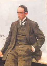 Porträtt av Paolo Troubetzkoy